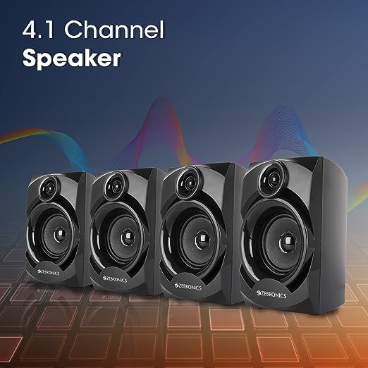 Zebronics ZEB-ALPINE Wireless Bluetooth Multimedia Speaker With Supporting SD Card, USB, AUX, FM & Remote Control. (60 Watt, 4.1 Channel) Zebronics ZEB-ALPINE Wireless Bluetooth Multimedia Speaker With Supporting SD Card, USB, AUX, FM & Remote Control. (60 Watt, 4.1 Channel)